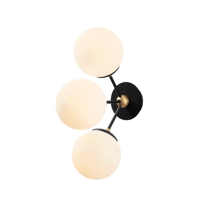 Opviq Gondol - 3021 Lámpara de pared de metal y cristal Opviq Gondol - 3021 Lámpara de pared de metal y cristal